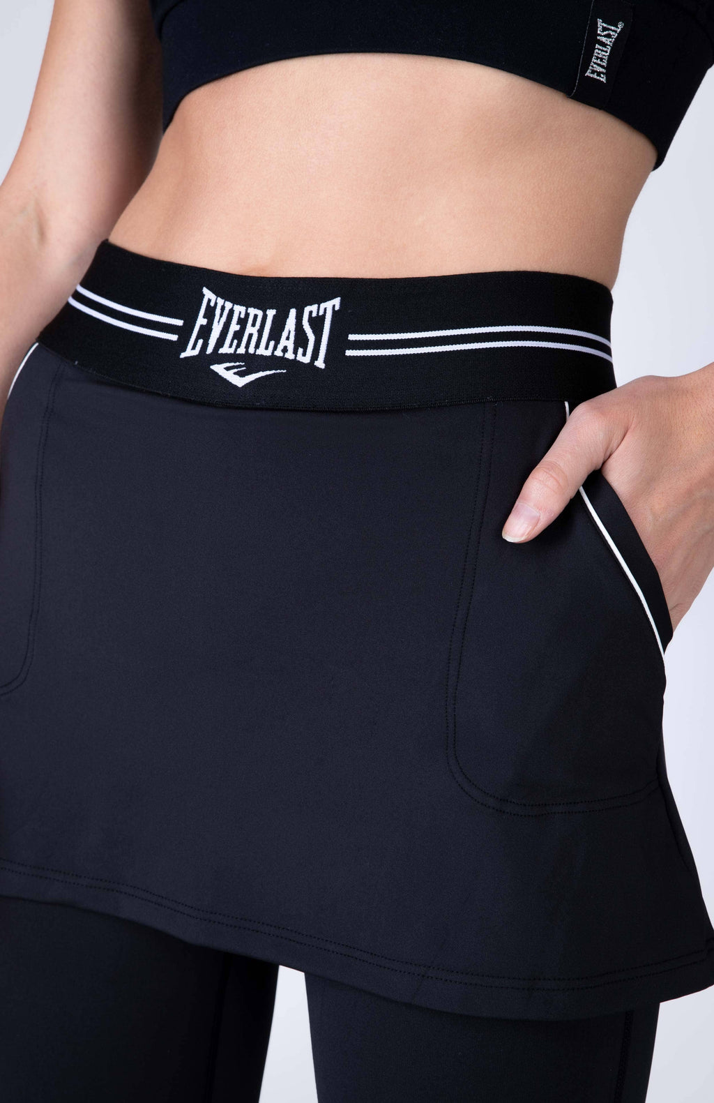 Legging Mid Skirt Kicks Negro Everlast