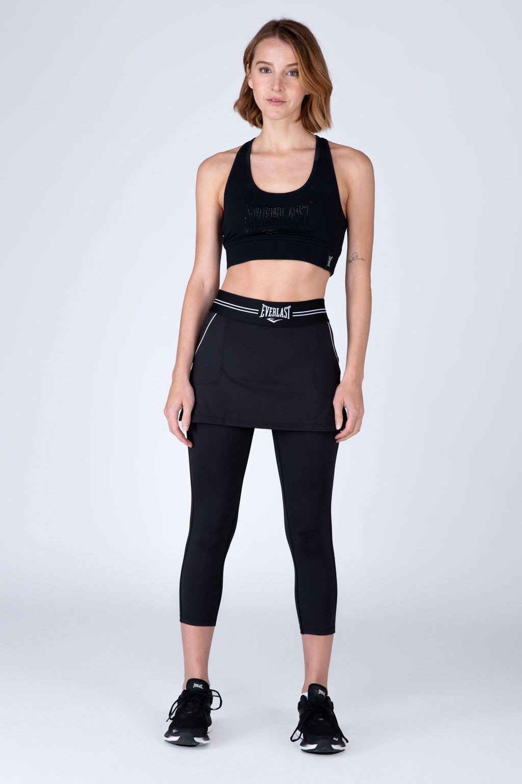 Legging Mid Skirt Kicks Negro Everlast