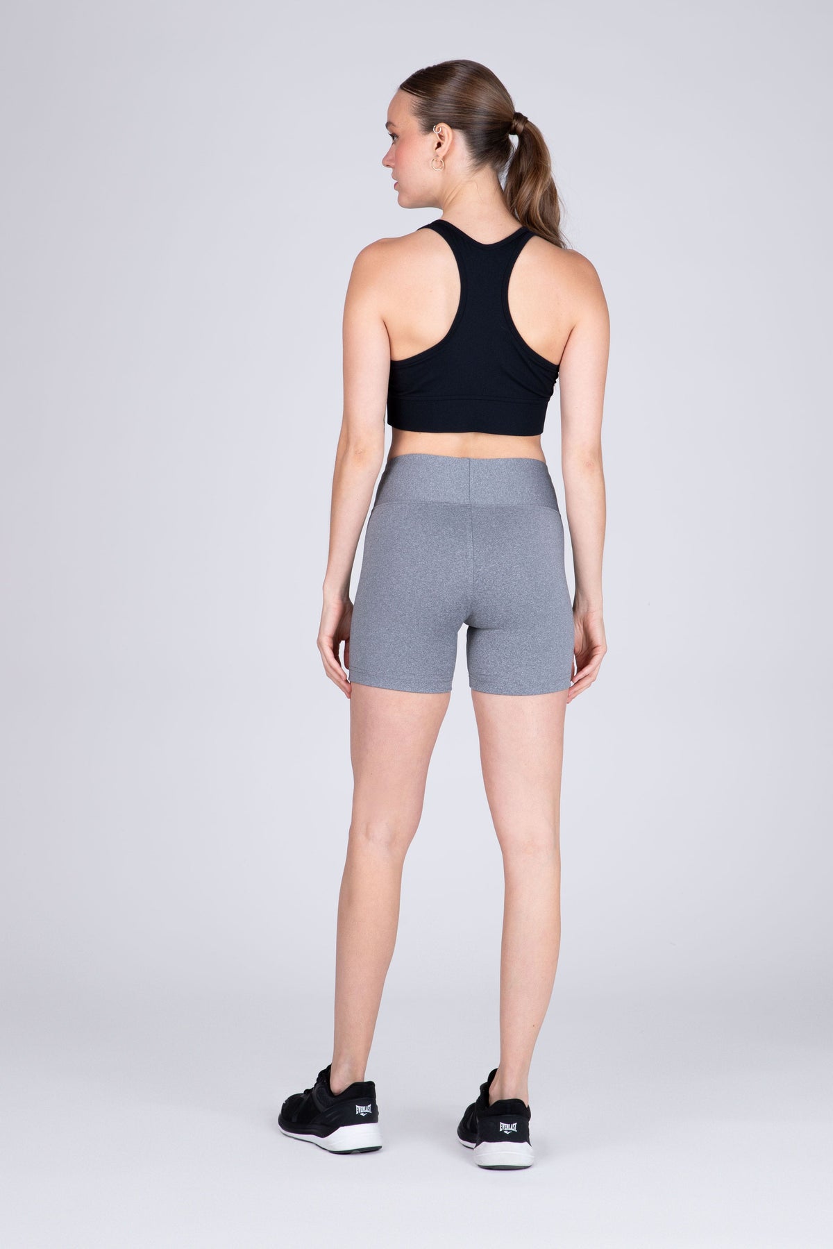 Legging Short Hiit Gris Everlast