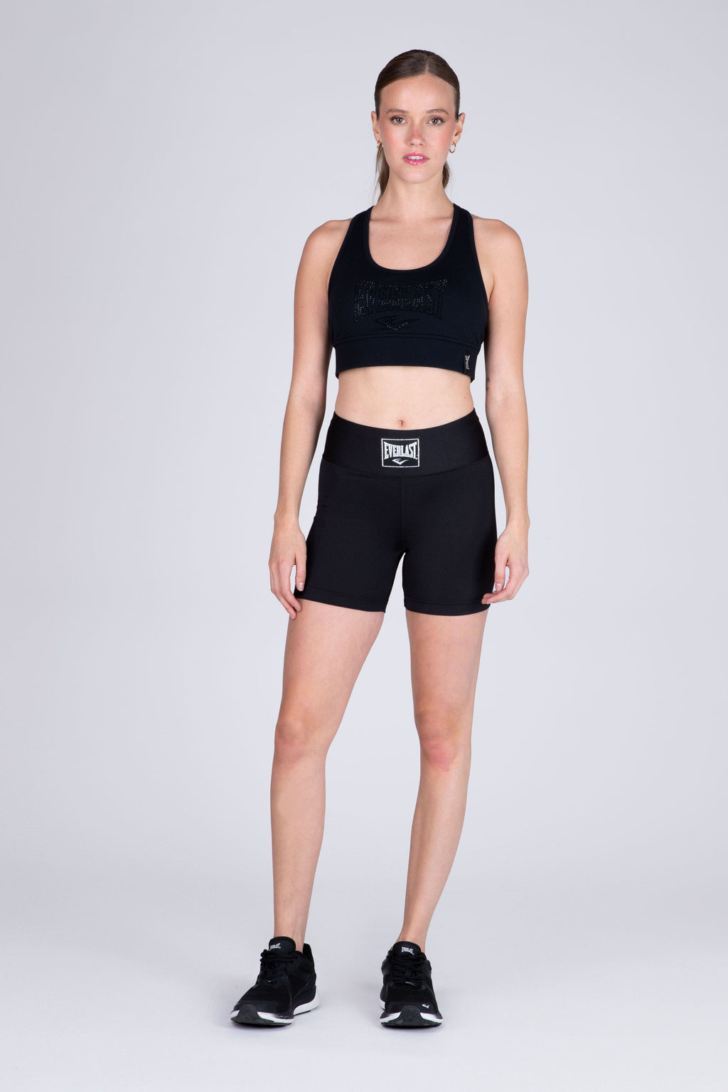 Legging Short Hiit Negro Everlast