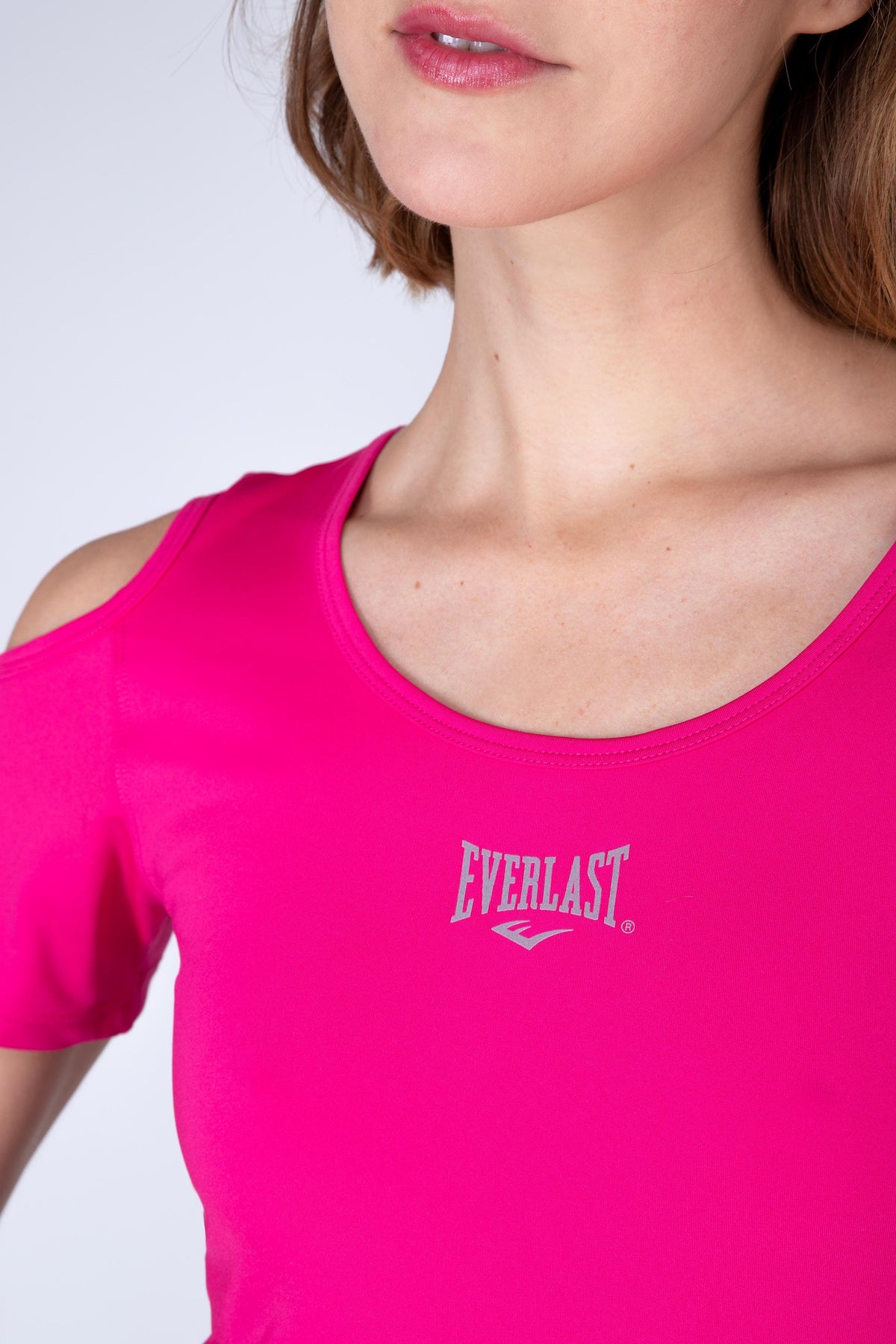Polera Manga Corta Jumping Rosado Everlast