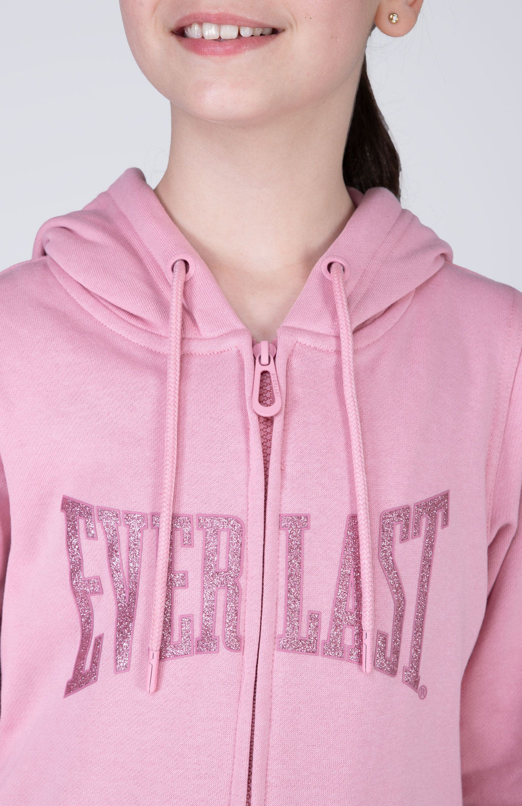 Chaqueta Hood Commodity Niña Rosado Everlast