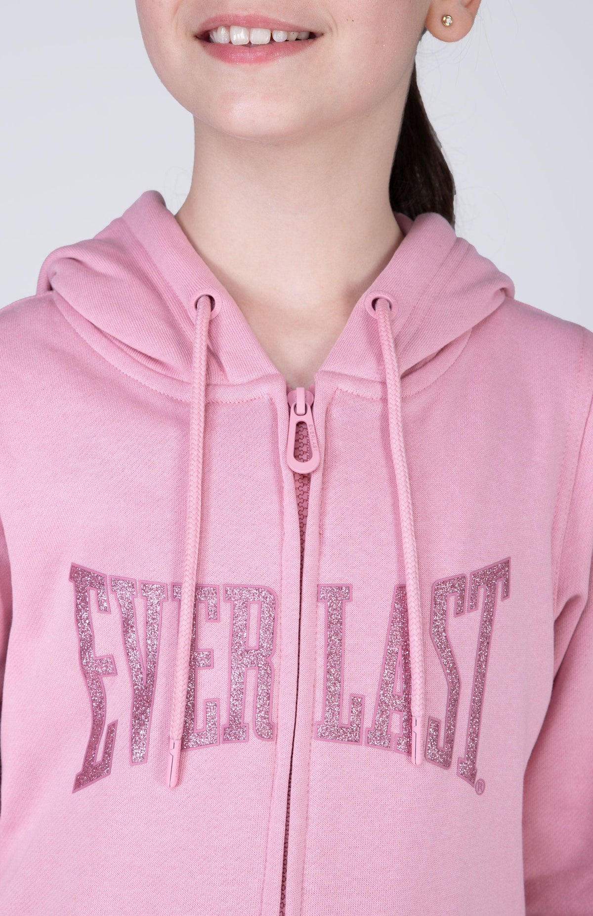 Chaqueta Hood Commodity Niña Rosado Everlast