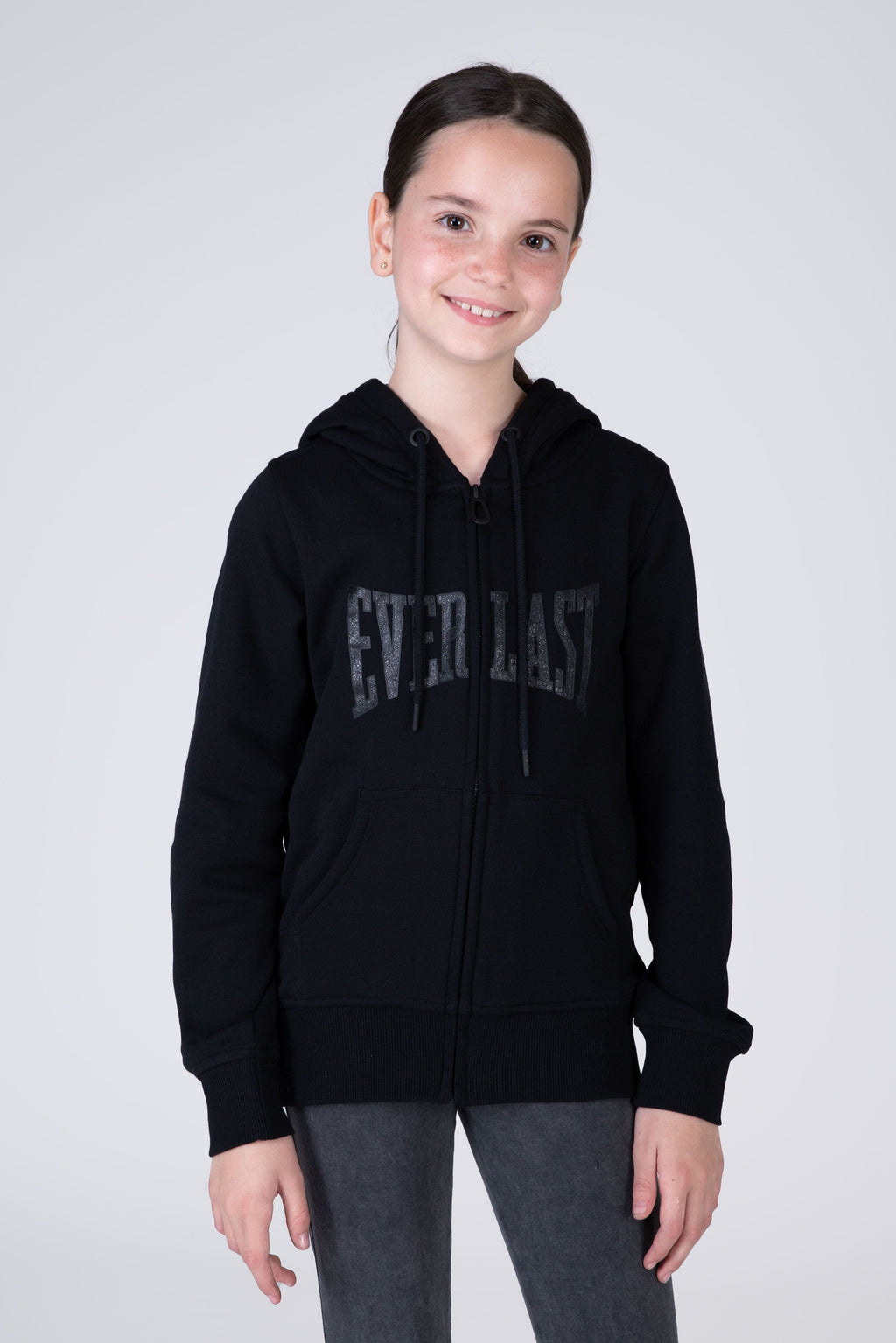 Chaqueta Hood Commodity Niña Negro Everlast