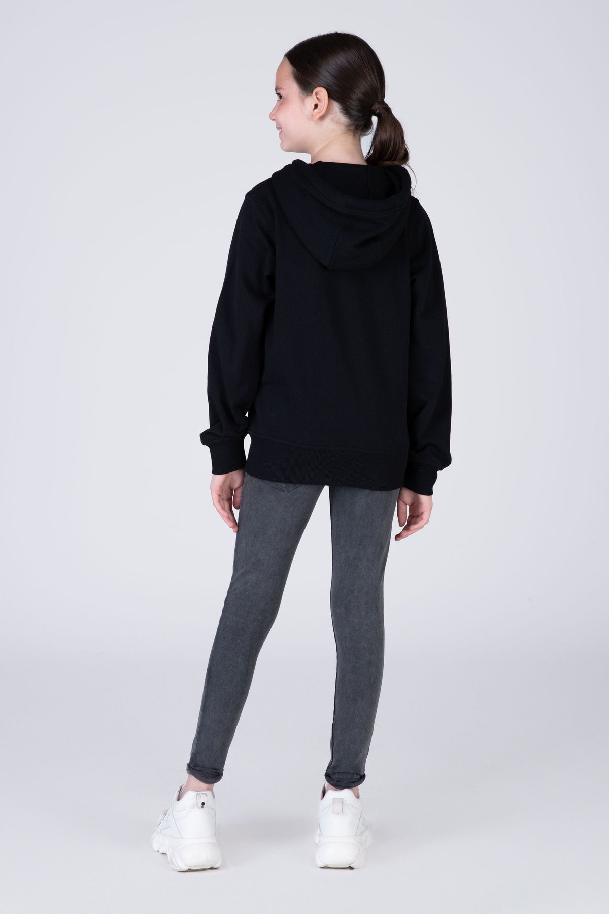 Chaqueta Hood Commodity Niña Negro Everlast