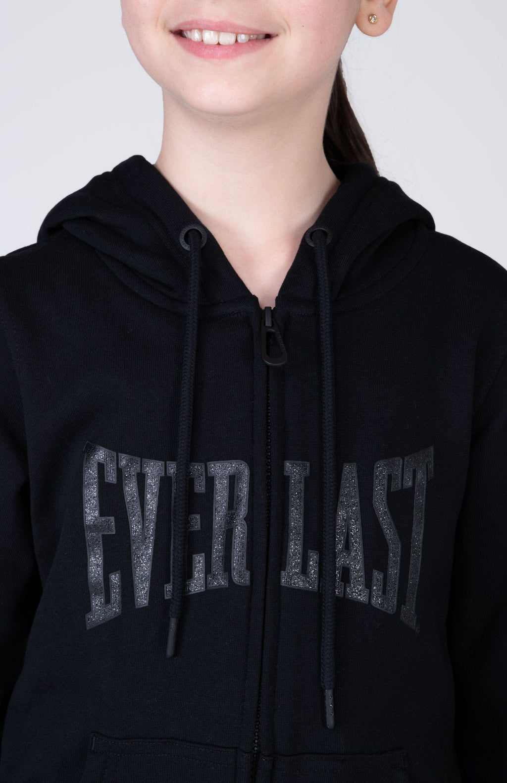 Chaqueta Hood Commodity Niña Negro Everlast