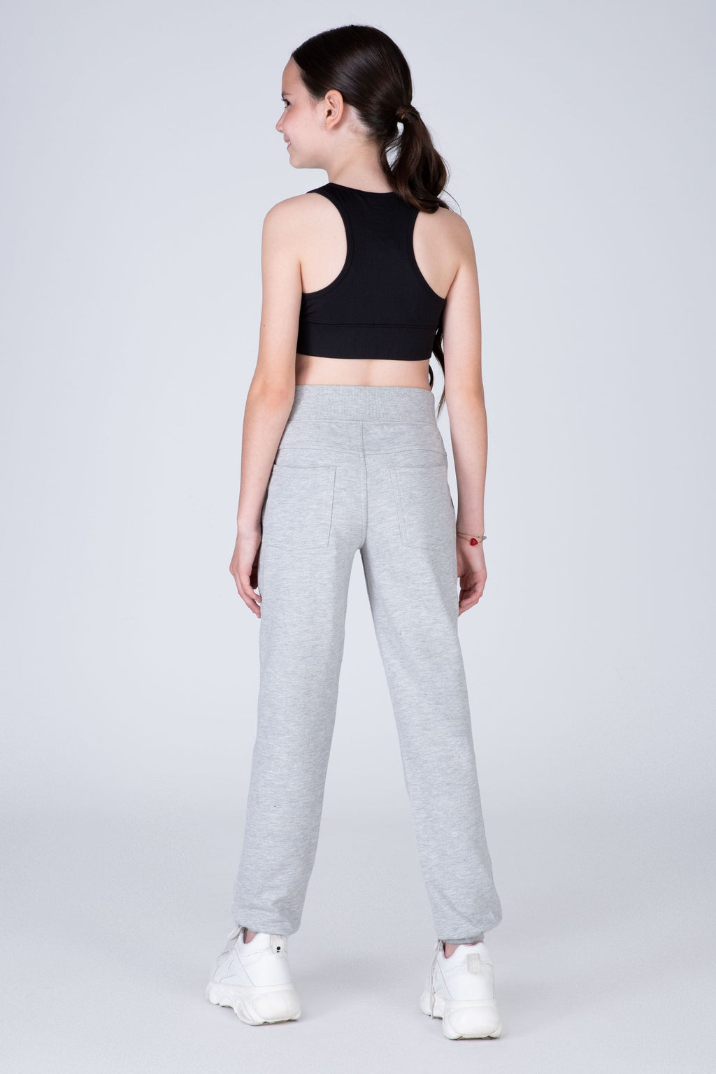 Jogger Commodity Niña Gris Claro Everlast