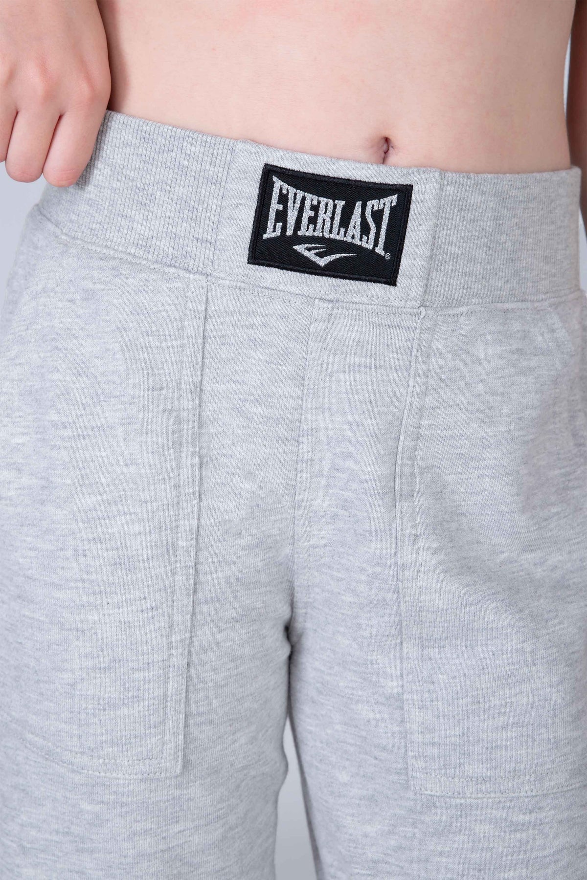 Jogger Commodity Niña Gris Claro Everlast