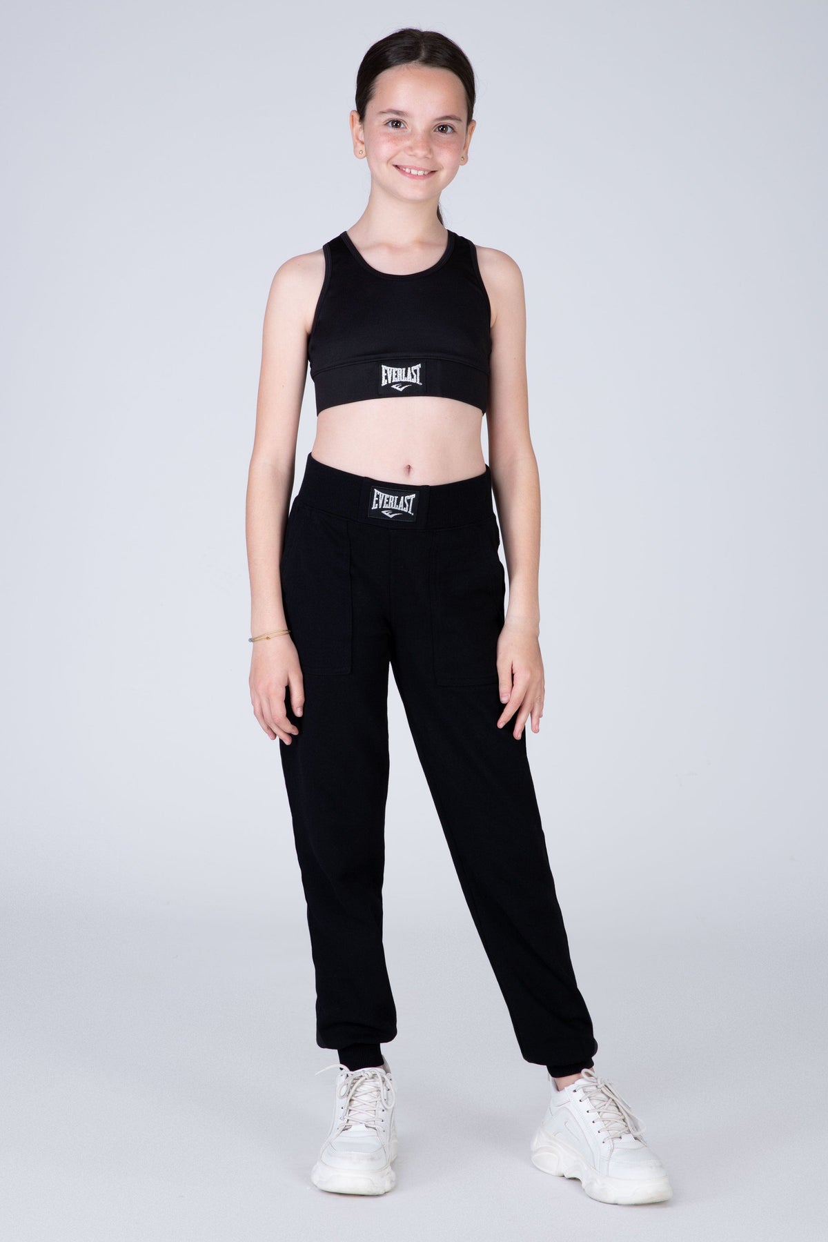 Jogger Commodity Niña Negro Everlast