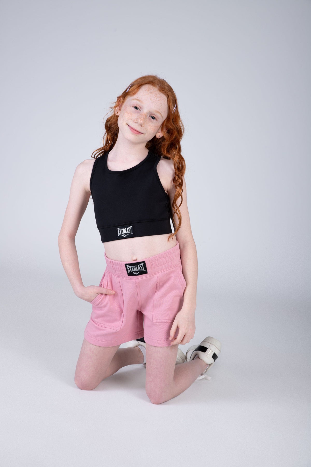 Short Commodity Niña Rosado Everlast