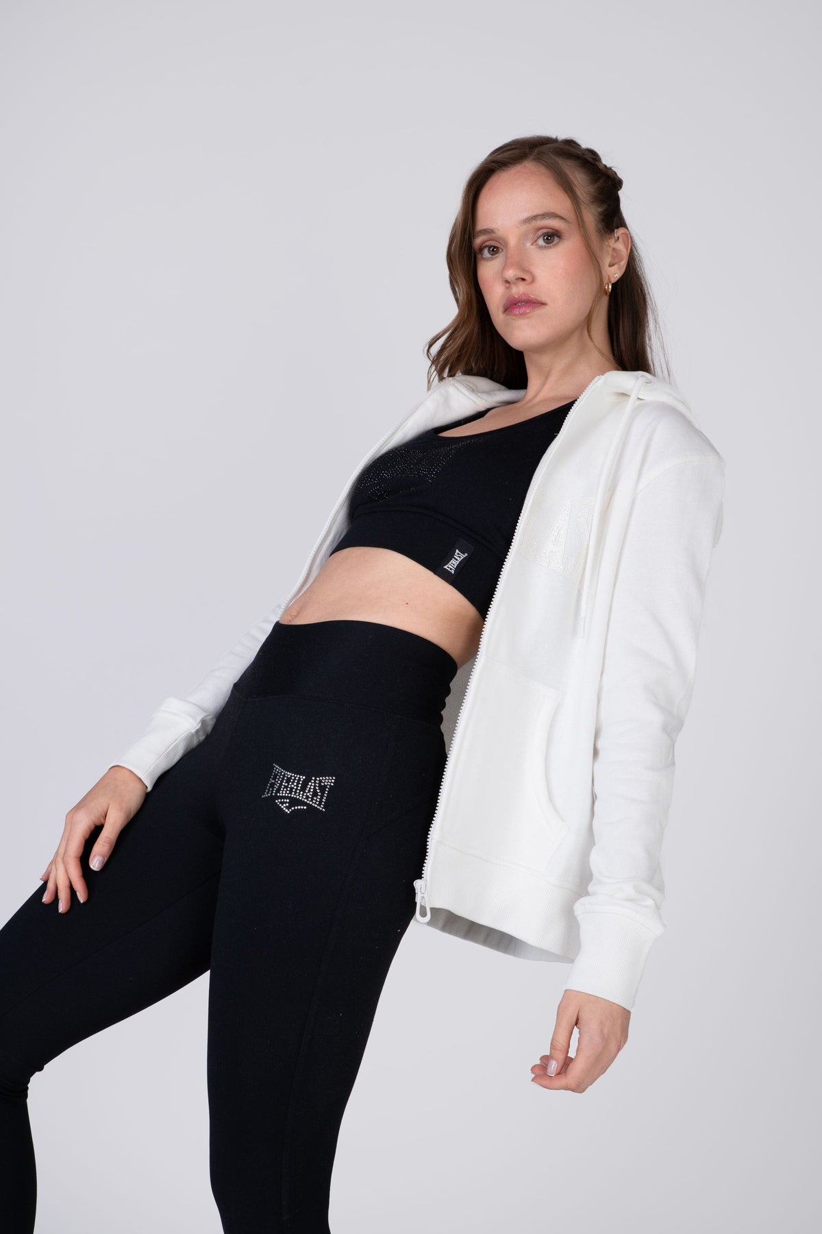 Chaqueta Hood Commodity Blanco Everlast