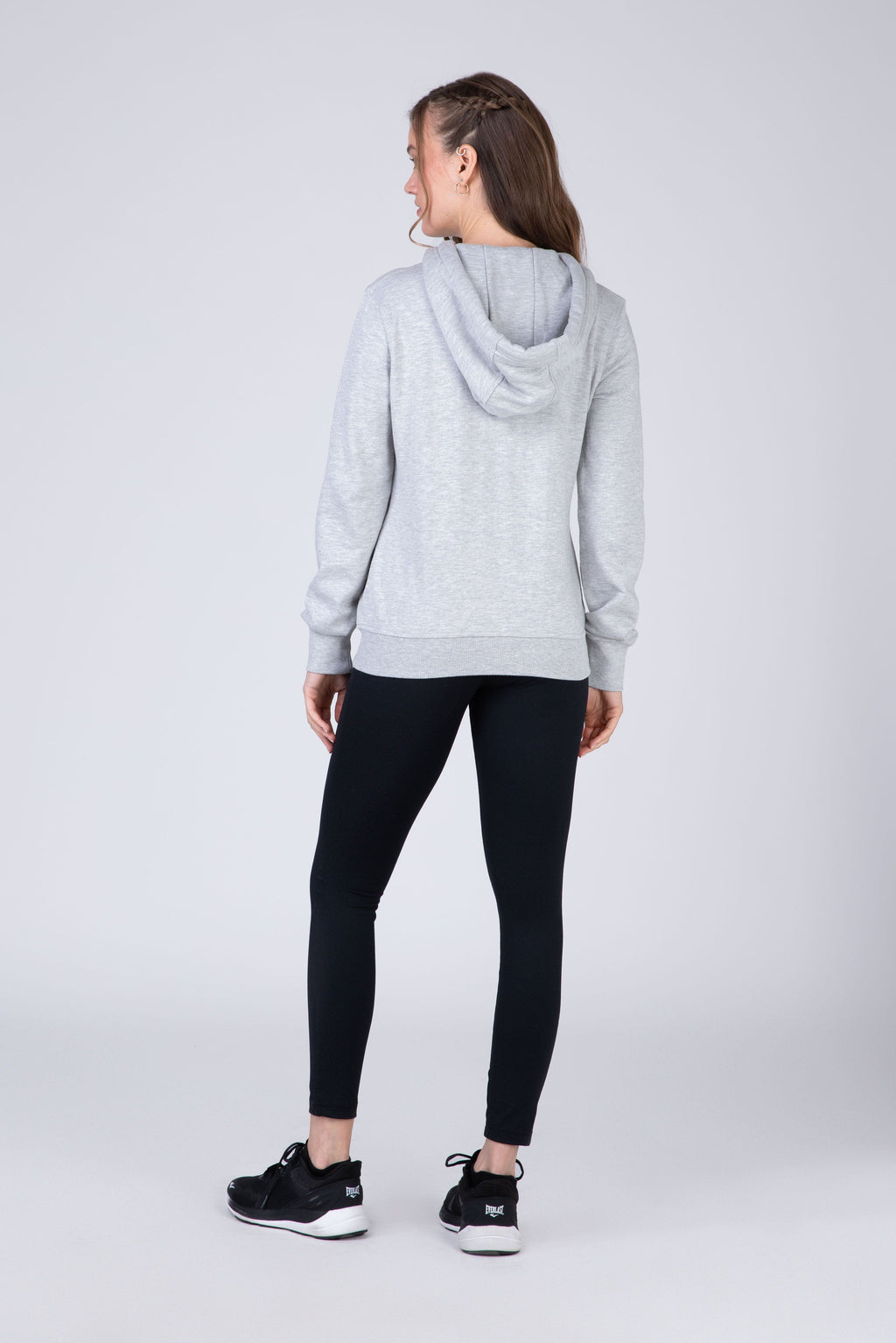 Chaqueta Hood Commodity Gris Claro Everlast