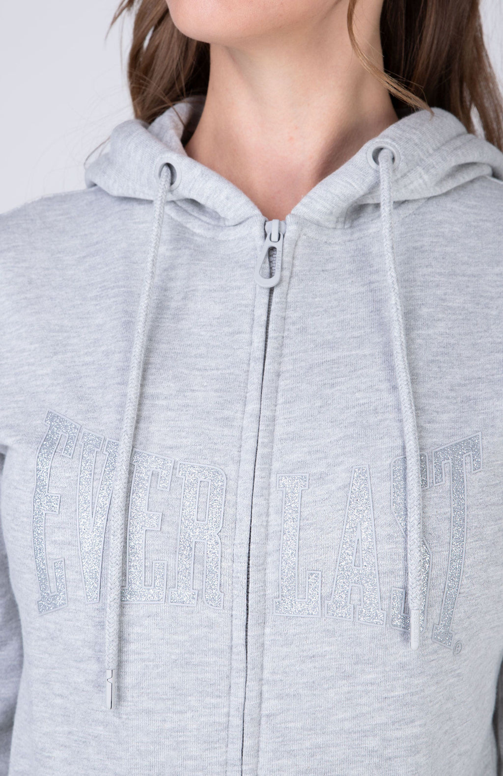 Chaqueta Hood Commodity Gris Claro Everlast