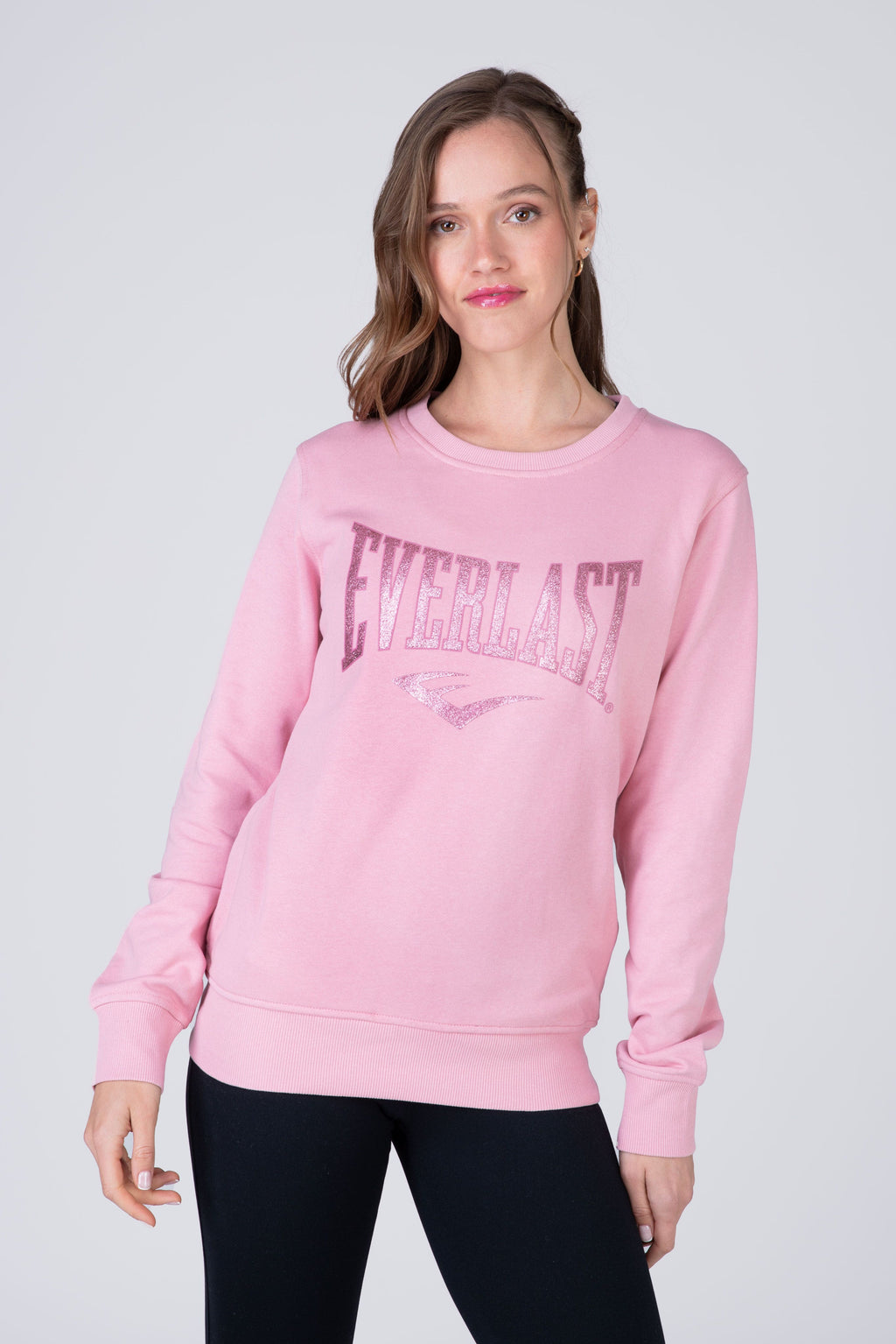 Poleron Crew Neck Commodity Rosado Everlast