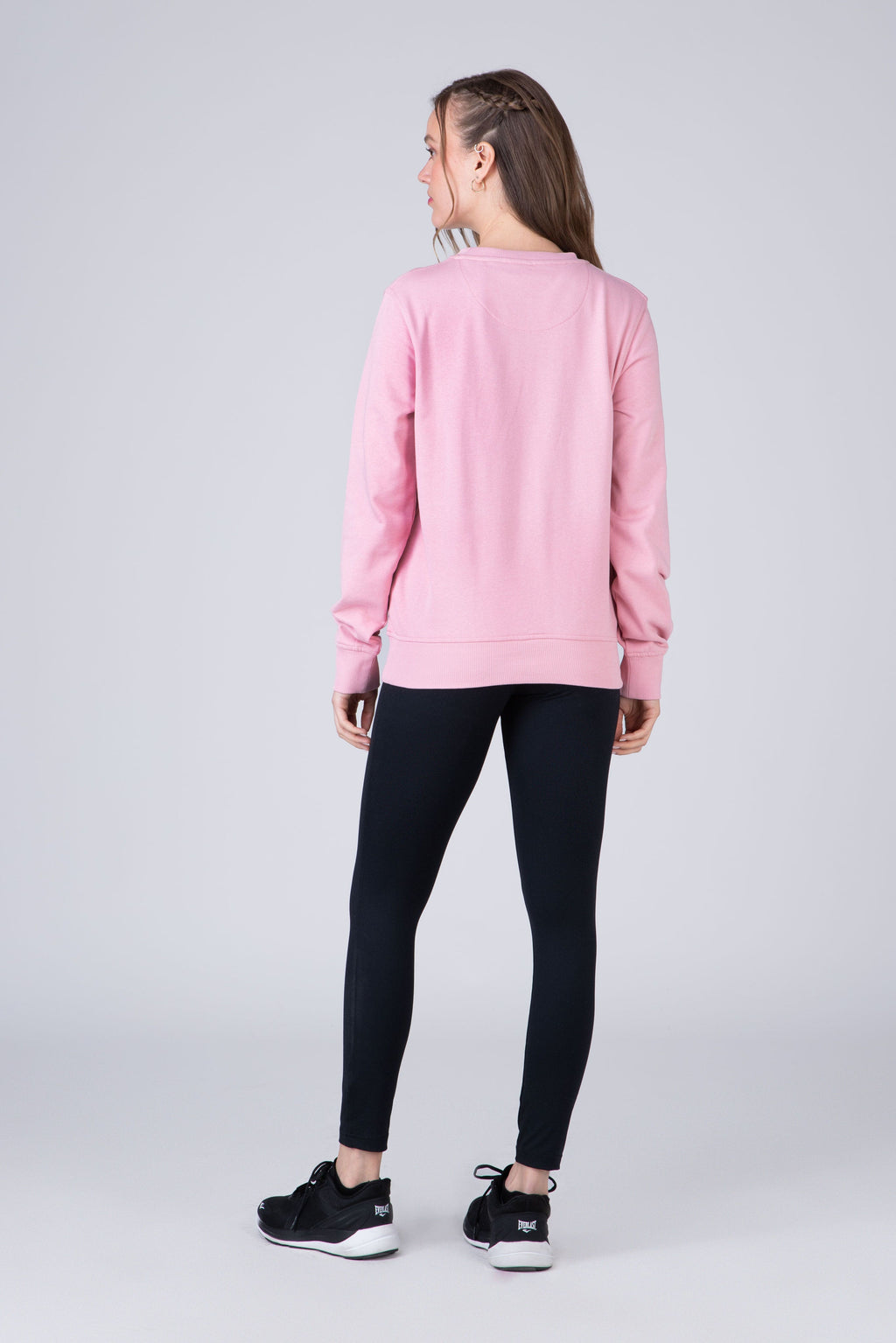 Poleron Crew Neck Commodity Rosado Everlast