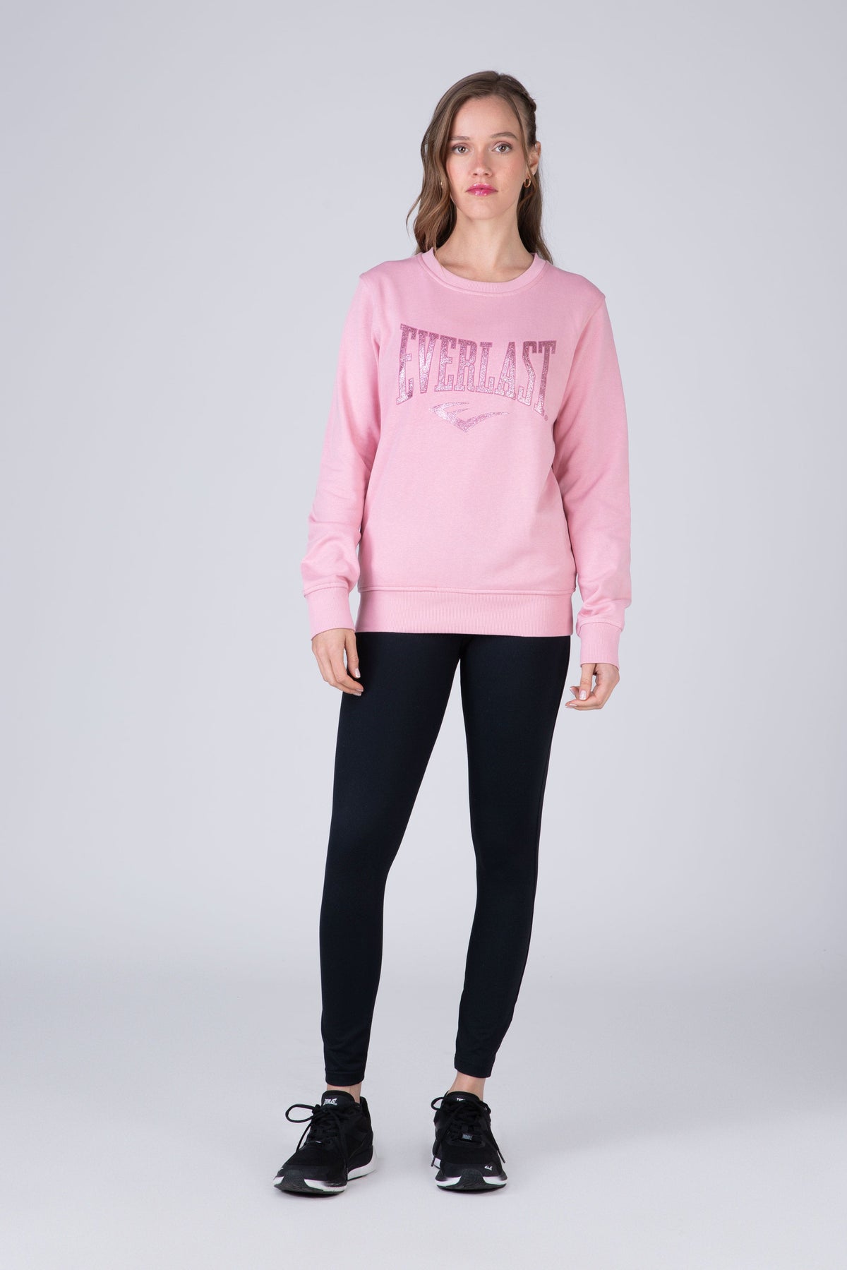 Poleron Crew Neck Commodity Rosado Everlast