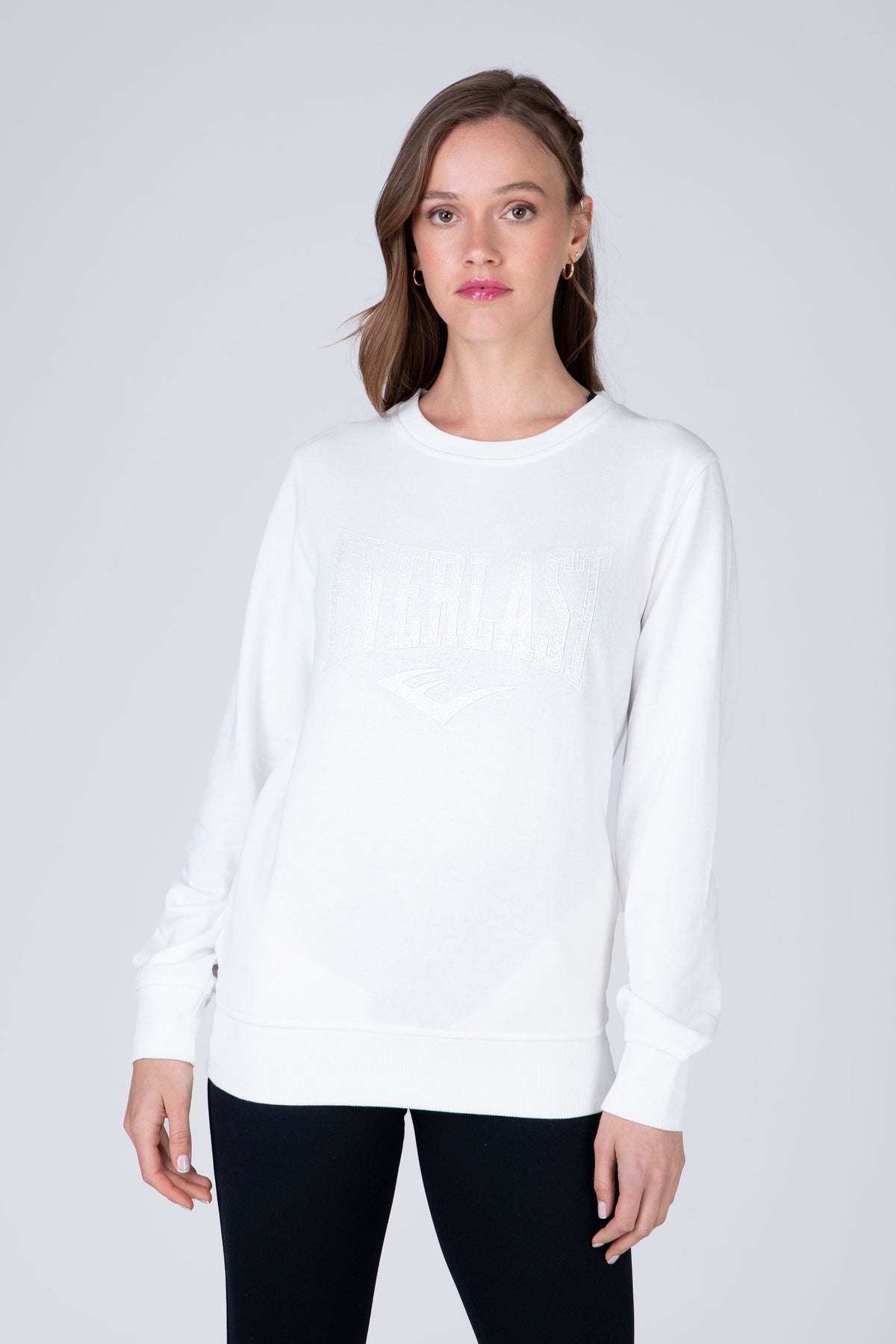 Poleron Crew Neck Commodity Blanco Everlast
