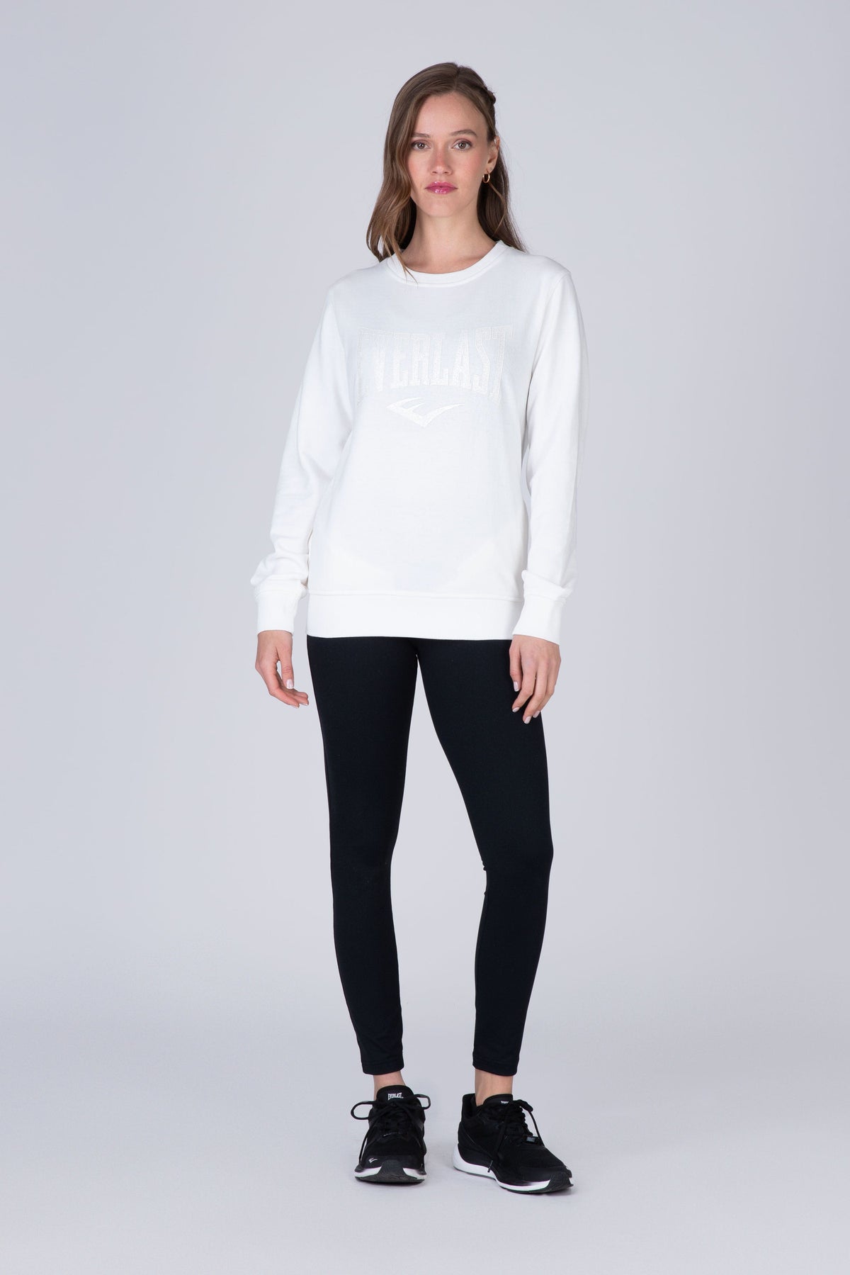 Poleron Crew Neck Commodity Blanco Everlast