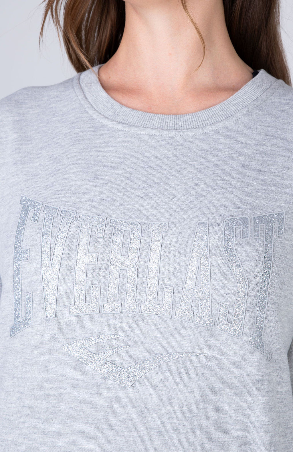 Poleron Crew Neck Commodity Gris Claro Everlast