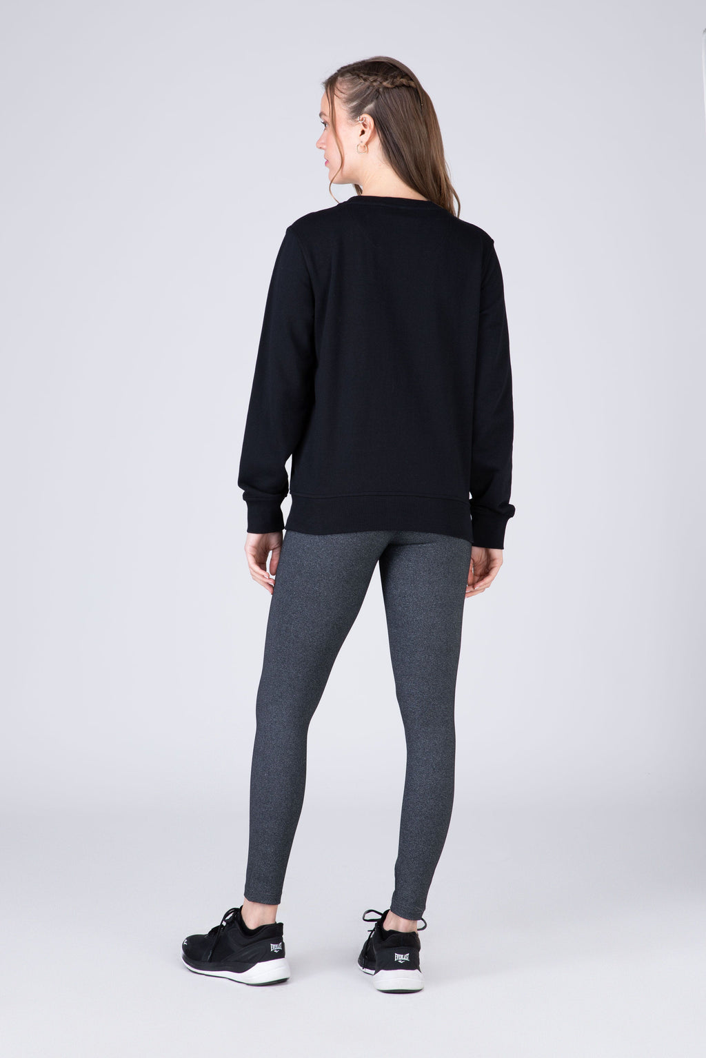 Poleron Crew Neck Commodity Negro Everlast