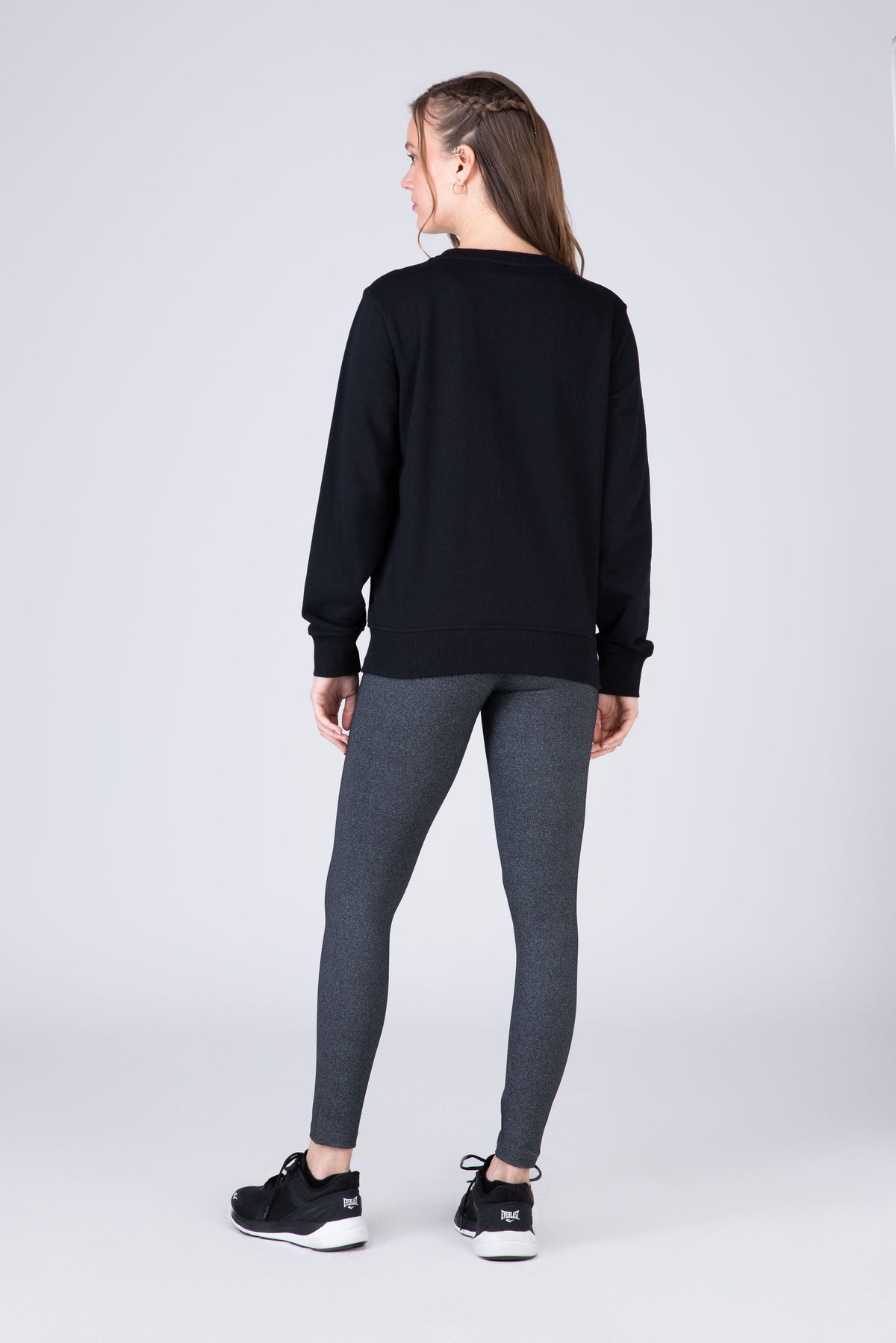 Poleron Crew Neck Commodity Negro Everlast