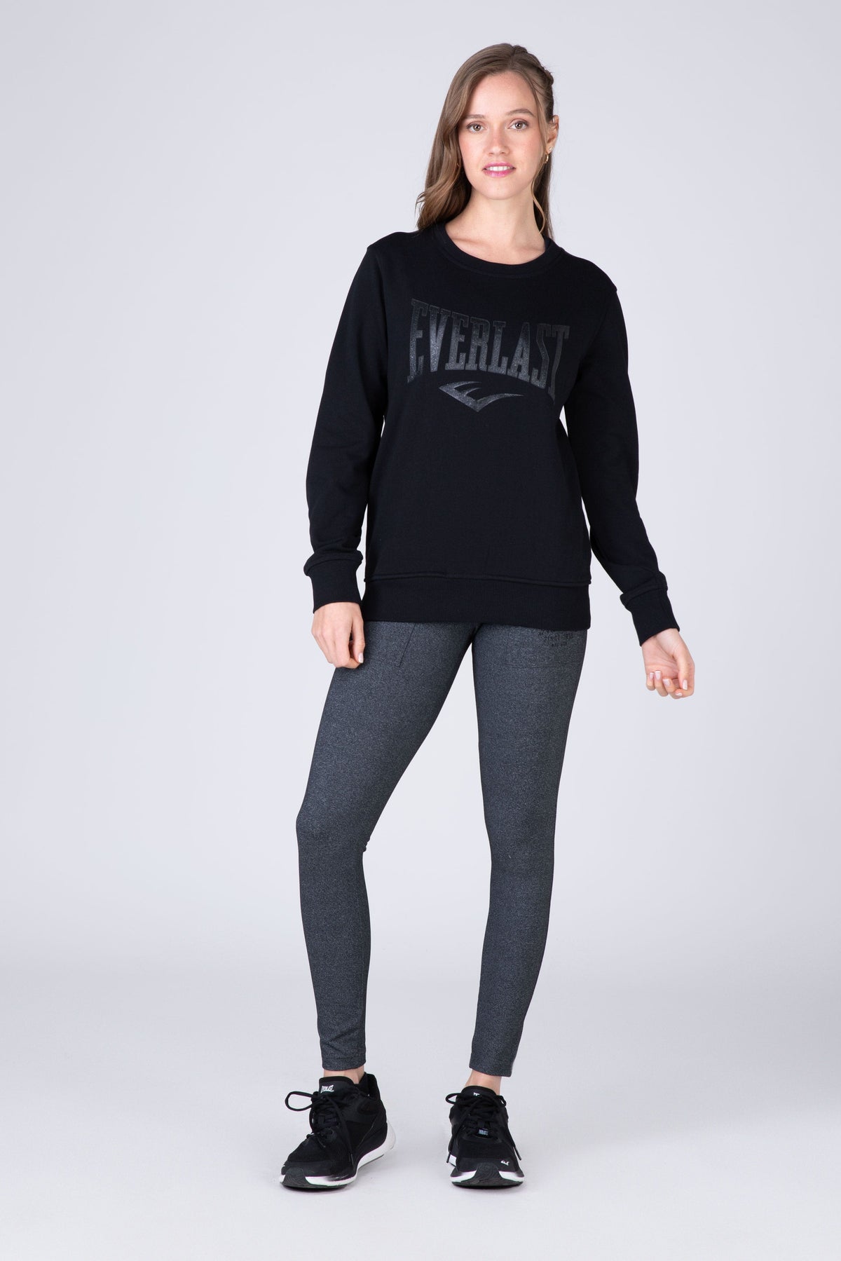 Poleron Crew Neck Commodity Negro Everlast