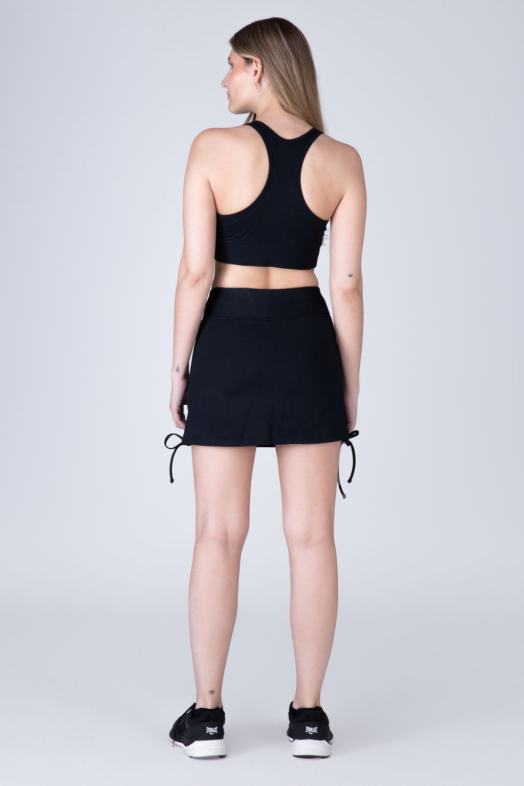 Legging Short Skirt Twist Rosado Everlast