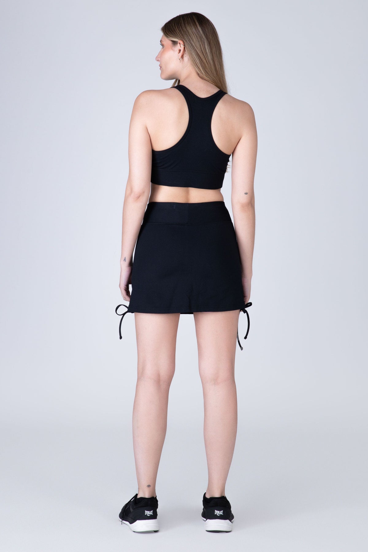 Legging Short Skirt Twist Rosado Everlast