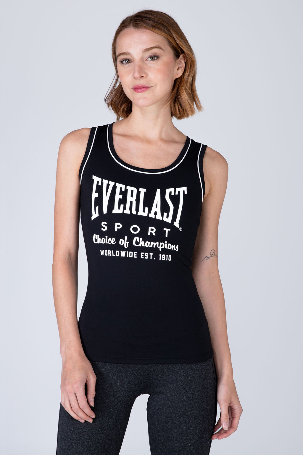 Polera Sin Manga Kicks Negro Everlast