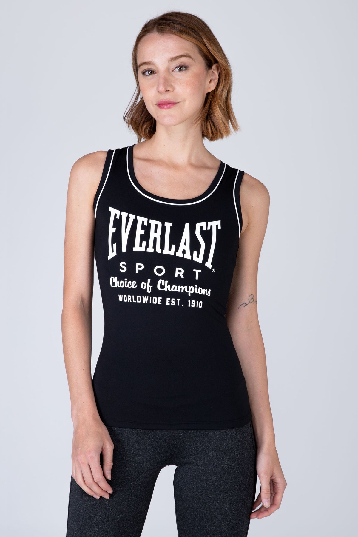 Polera Sin Manga Kicks Negro Everlast