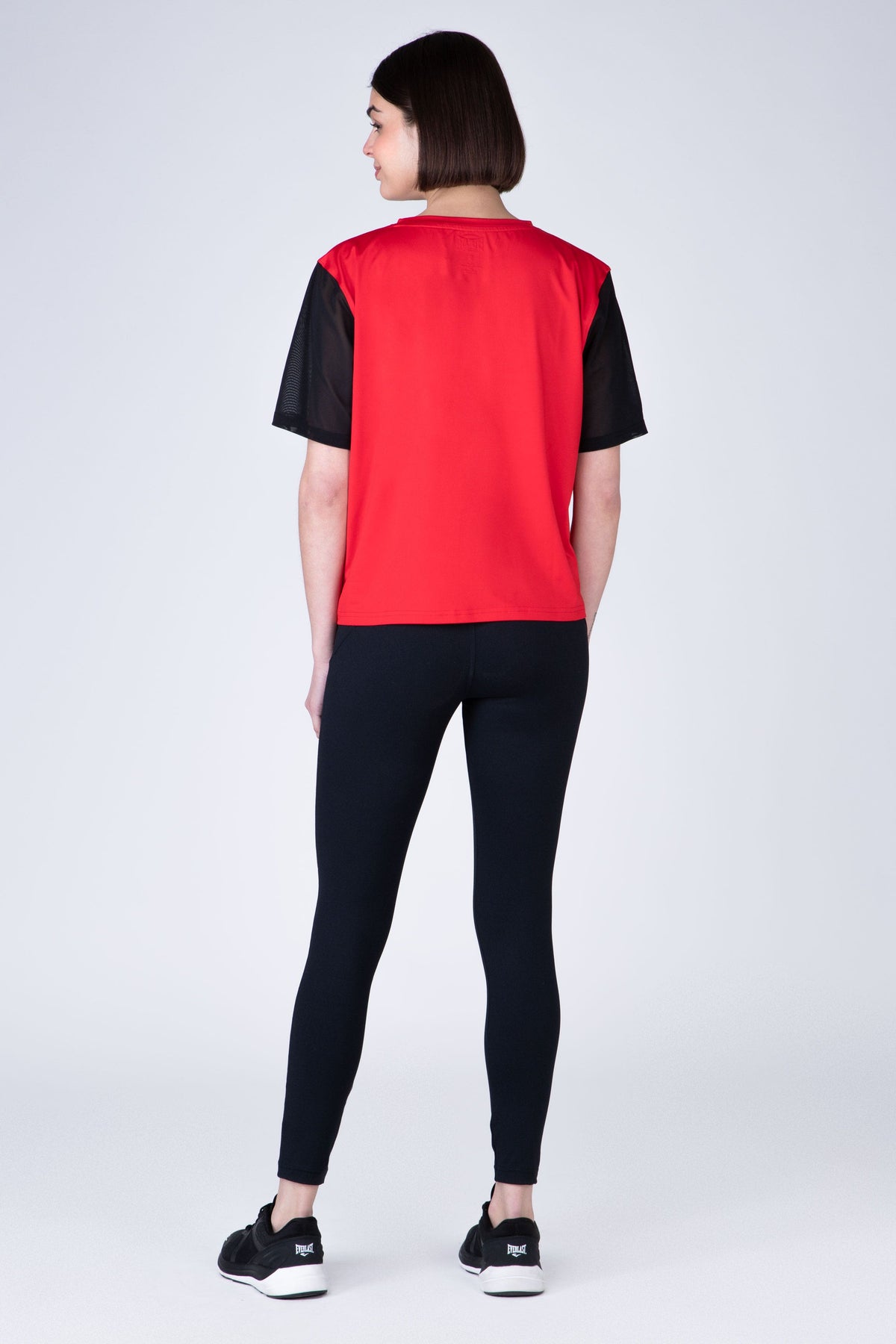 Polera Manga Corta Reverse Rojo Everlast