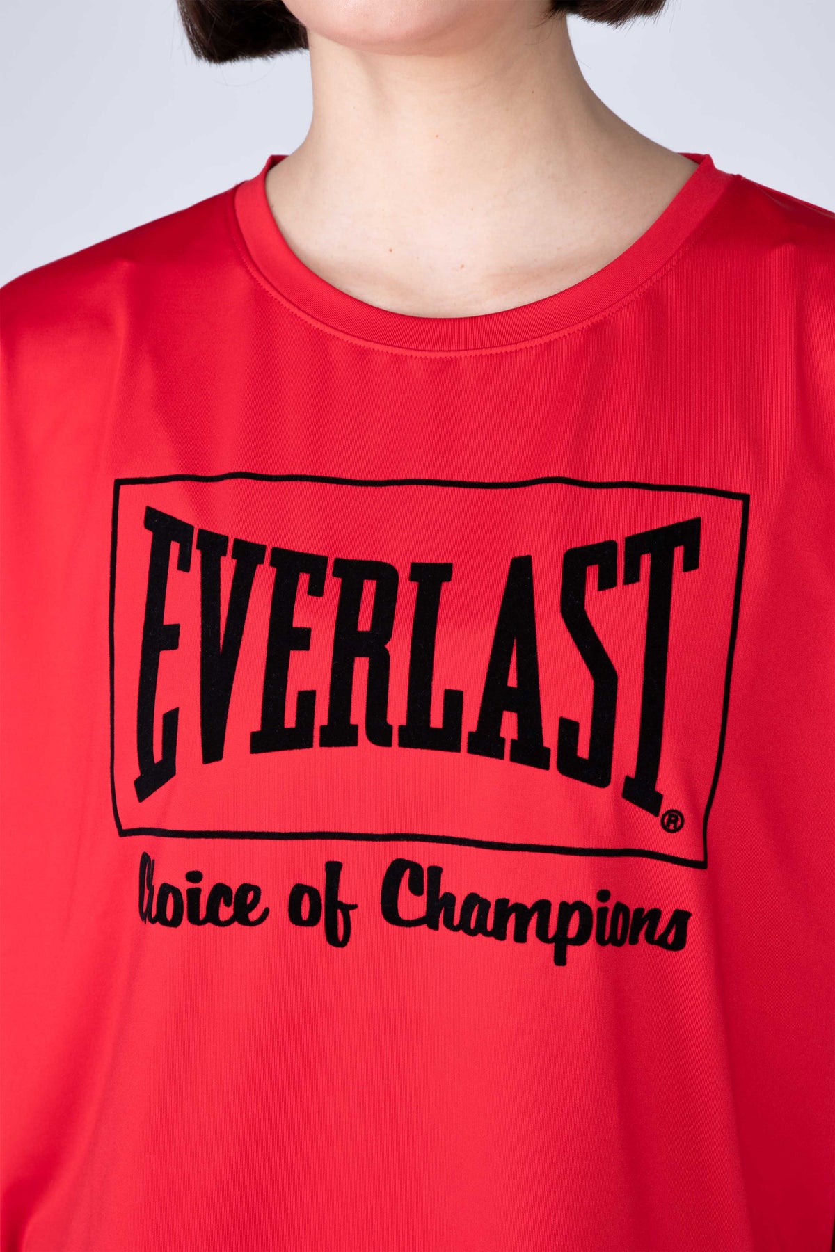 Polera Manga Corta Reverse Rojo Everlast