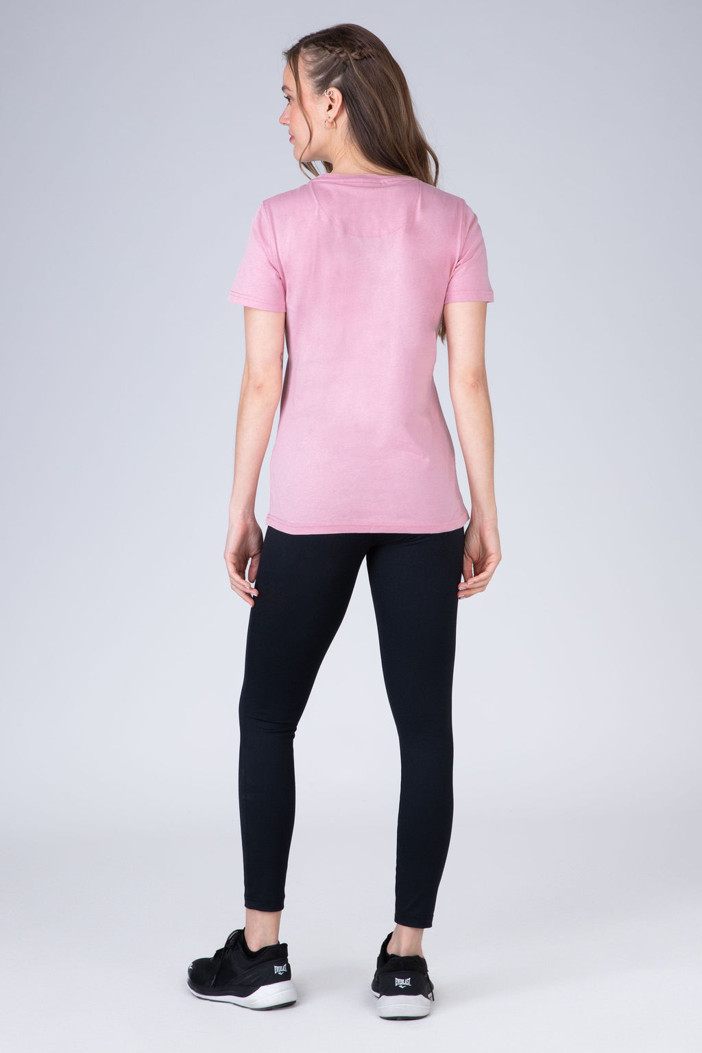 Polera Manga Corta Commodity Rosado Everlast
