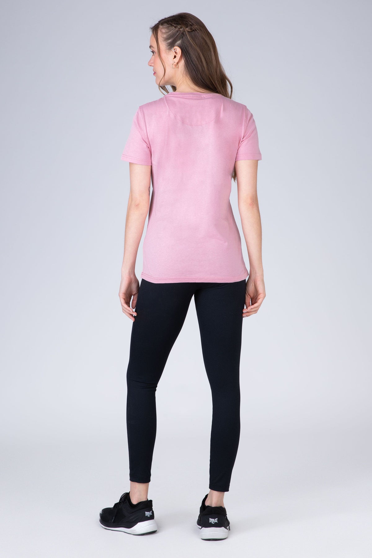 Polera Manga Corta Commodity Rosado Everlast