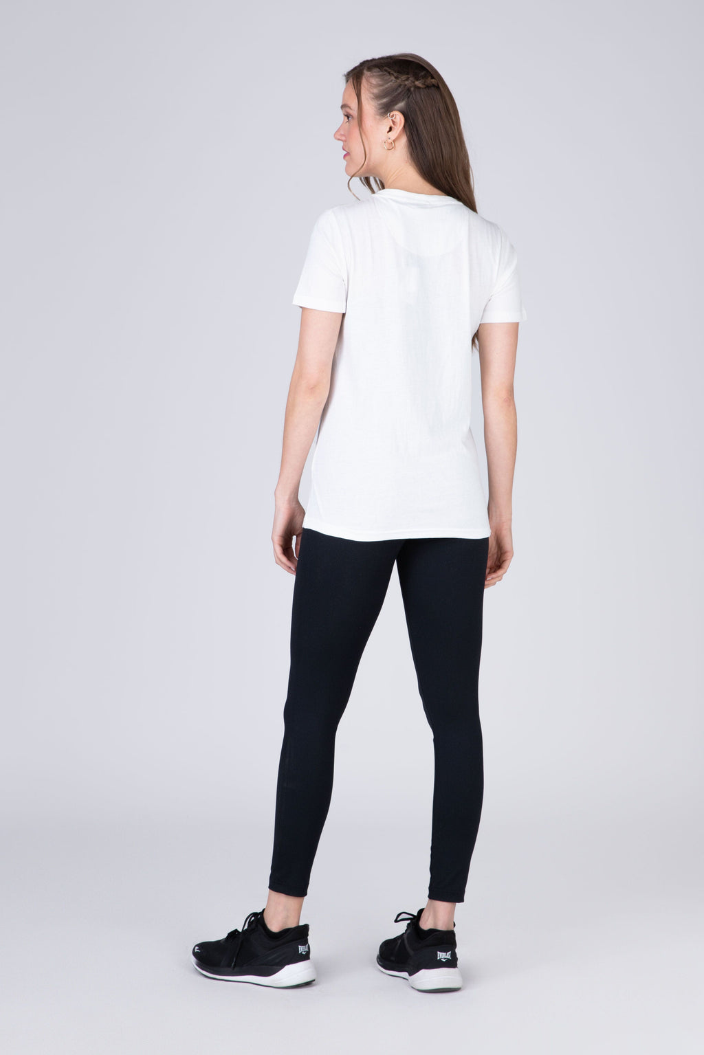 Polera Manga Corta Commodity Blanco Everlast