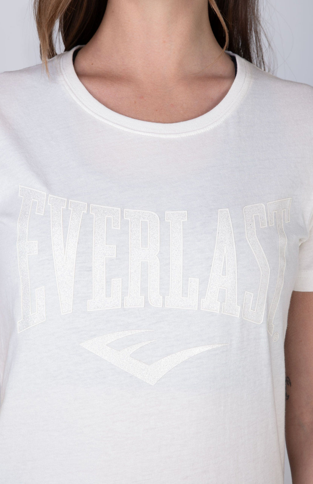 Polera Manga Corta Commodity Blanco Everlast