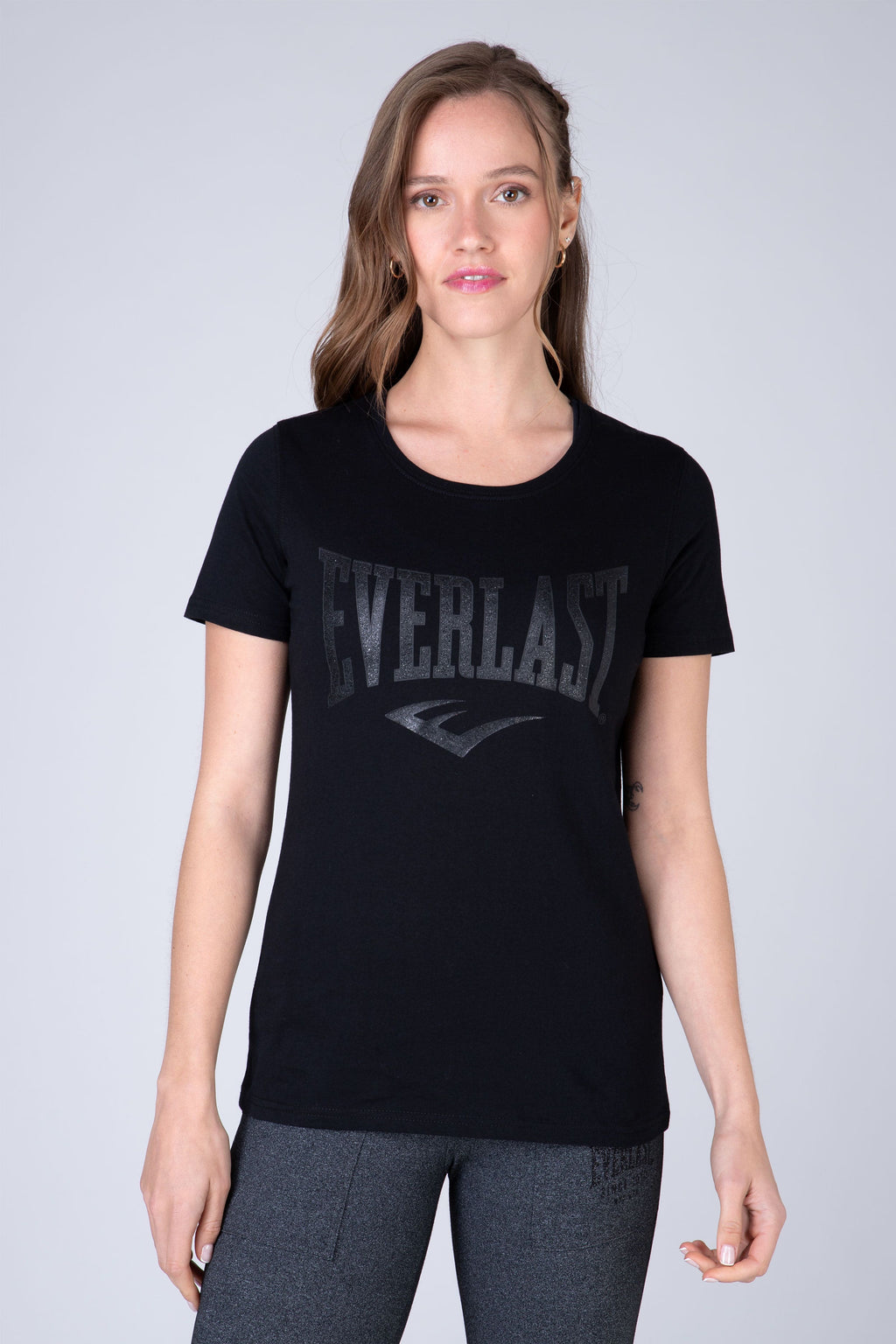 Polera Manga Corta Commodity Negro Everlast
