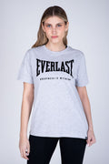 Polera Manga Corta Genius Gris Everlast