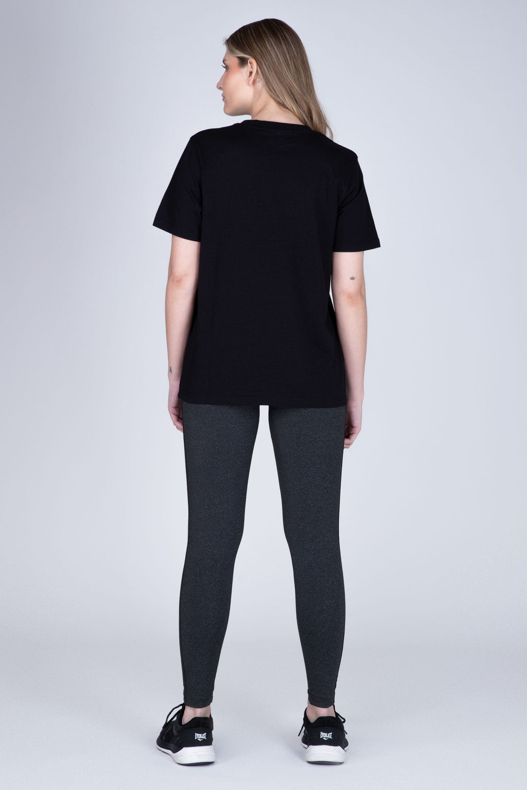 Polera Manga Corta Genius Negro Everlast