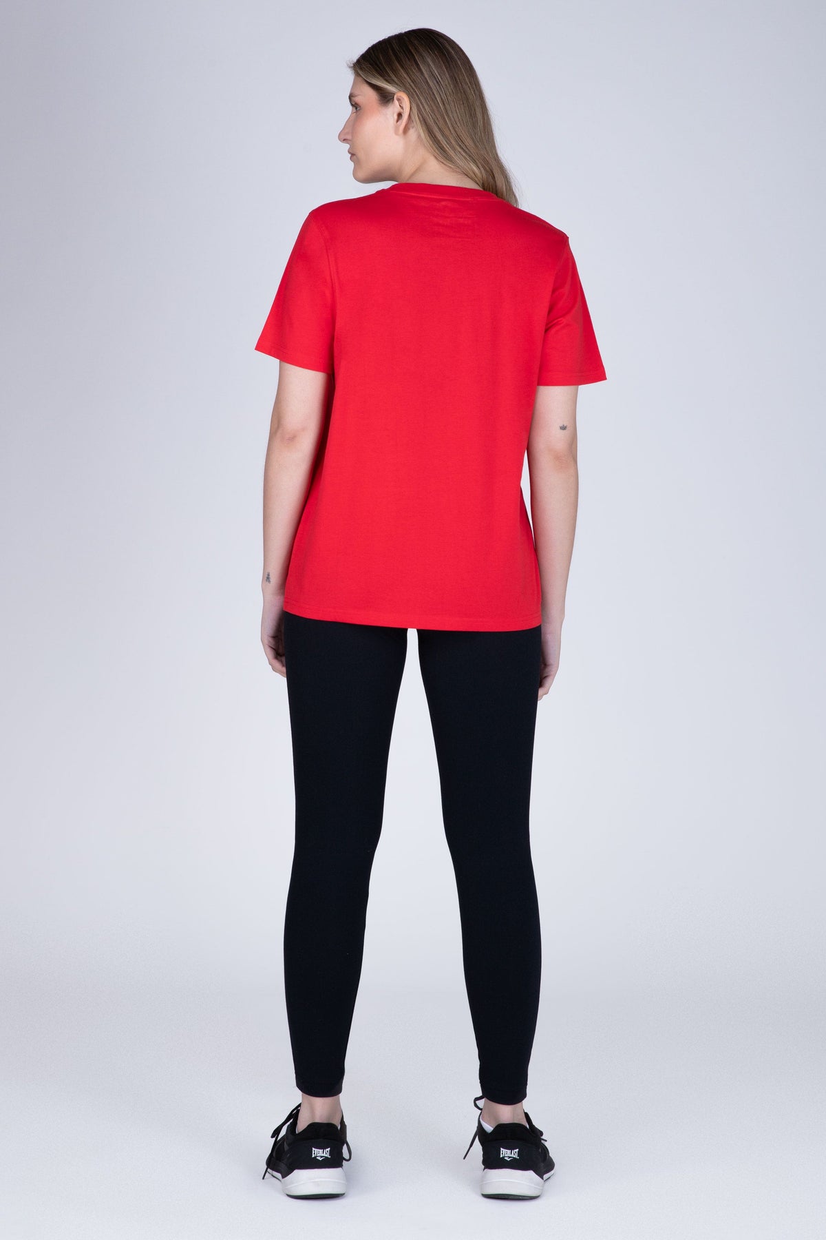 Polera Manga Corta Genius Rojo Everlast