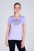 Polera Manga Corta Look Morado Everlast