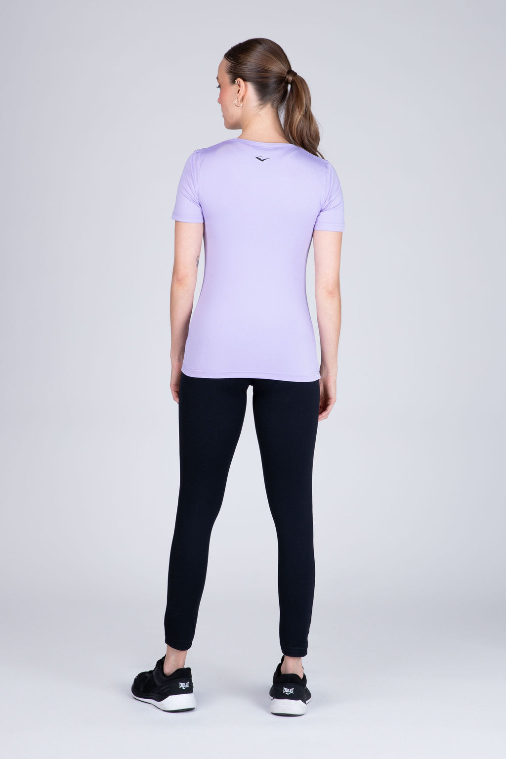Polera Manga Corta Look Morado Everlast