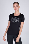 Polera Manga Corta Look Negro Everlast