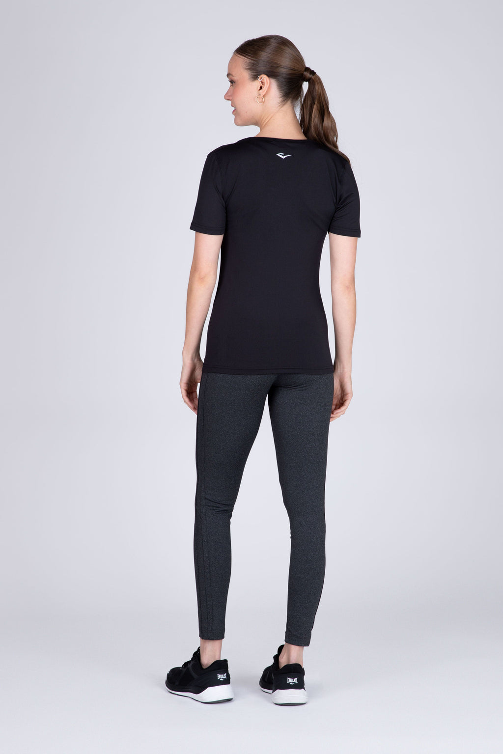Polera Manga Corta Look Negro Everlast