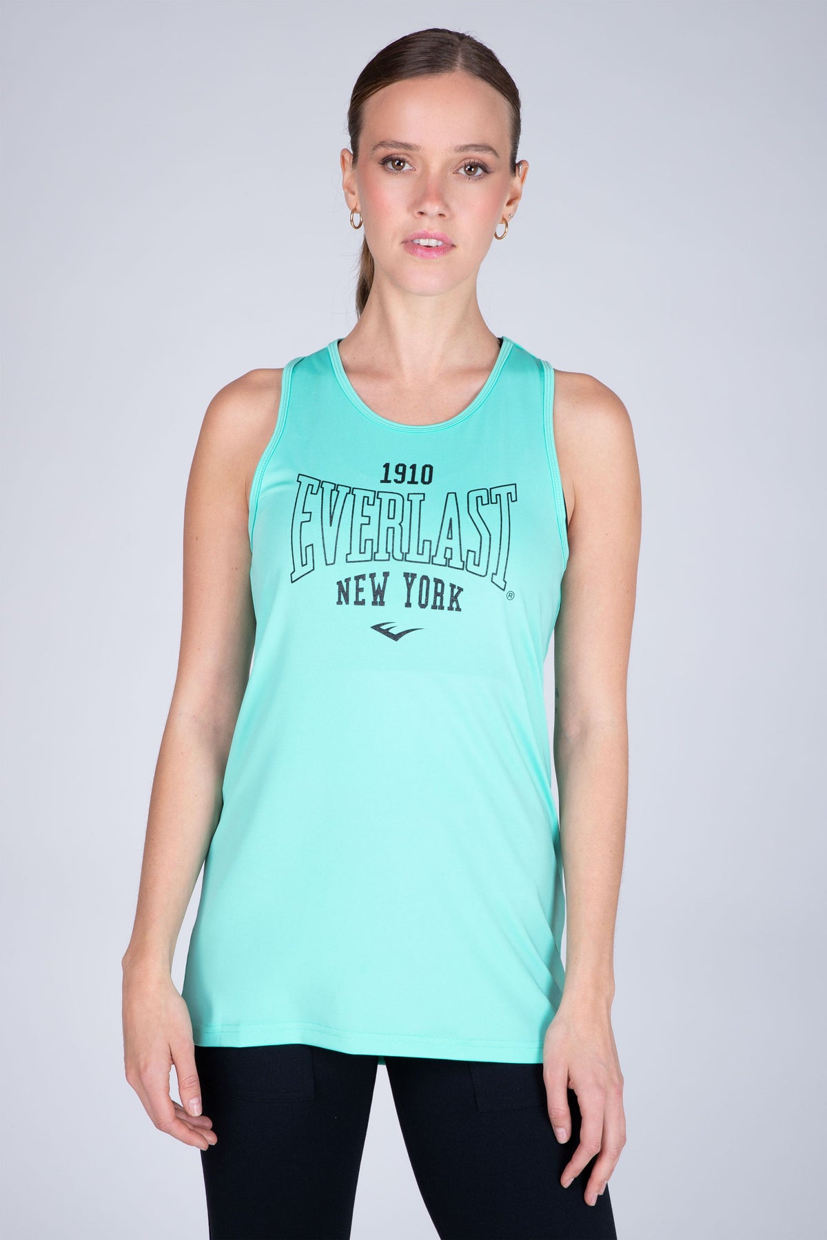 Polera Sin Manga Look Verde Everlast