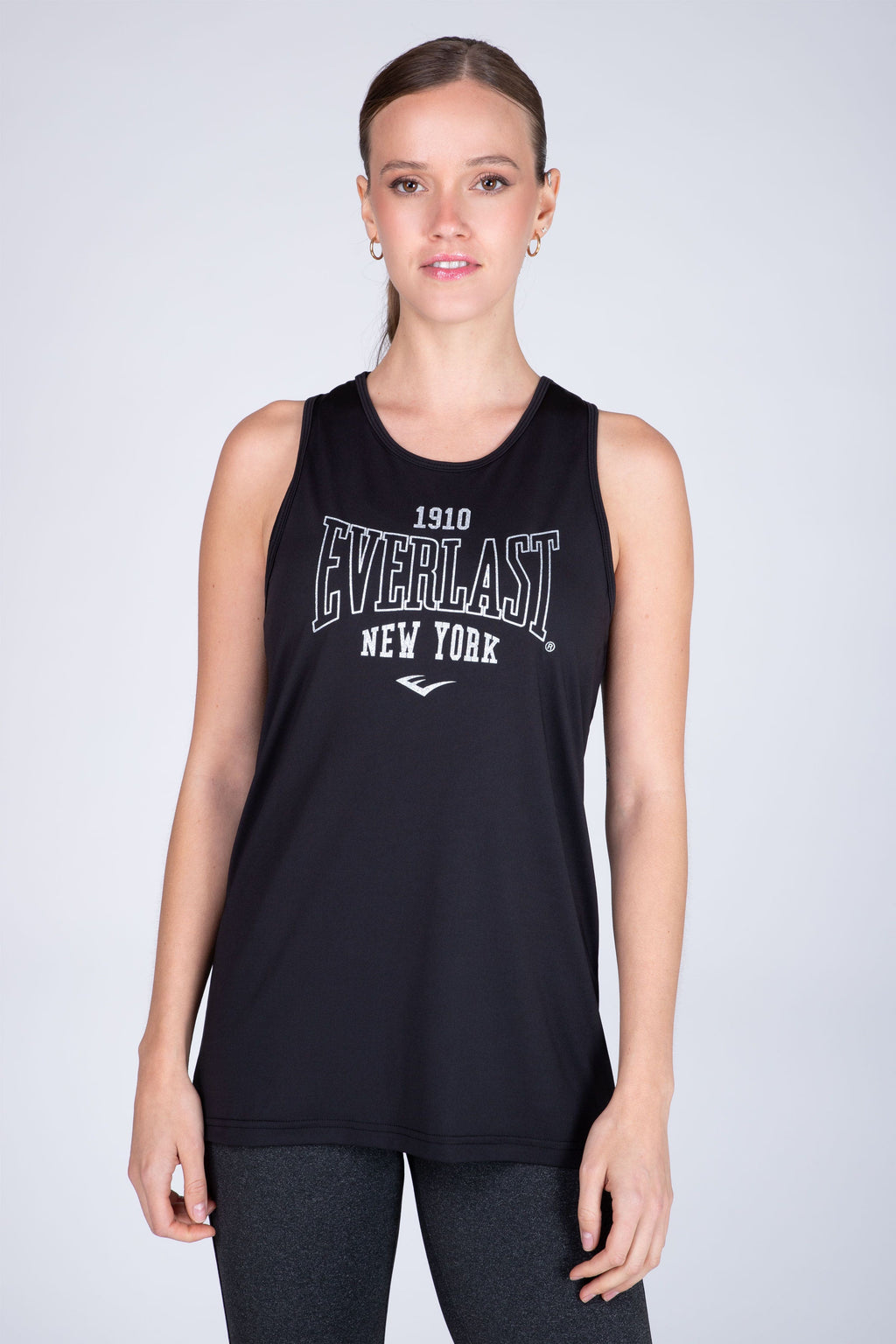 Polera Sin Manga Look Negro Everlast