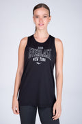 Polera Sin Manga Look Negro Everlast