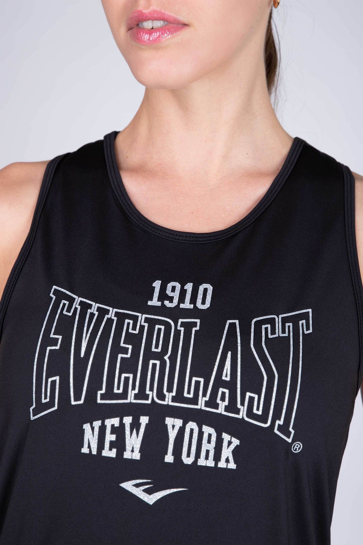 Polera Sin Manga Look Negro Everlast