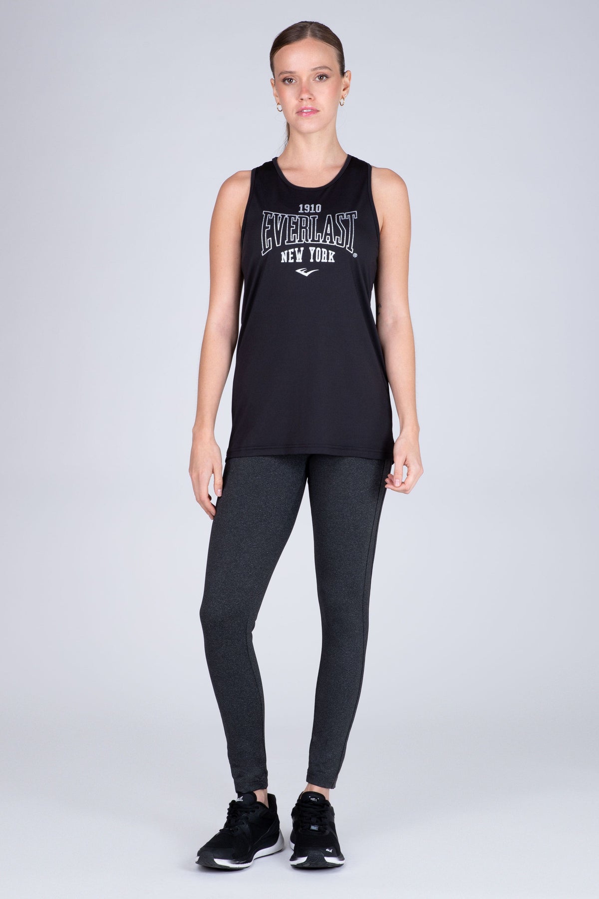Polera Sin Manga Look Negro Everlast