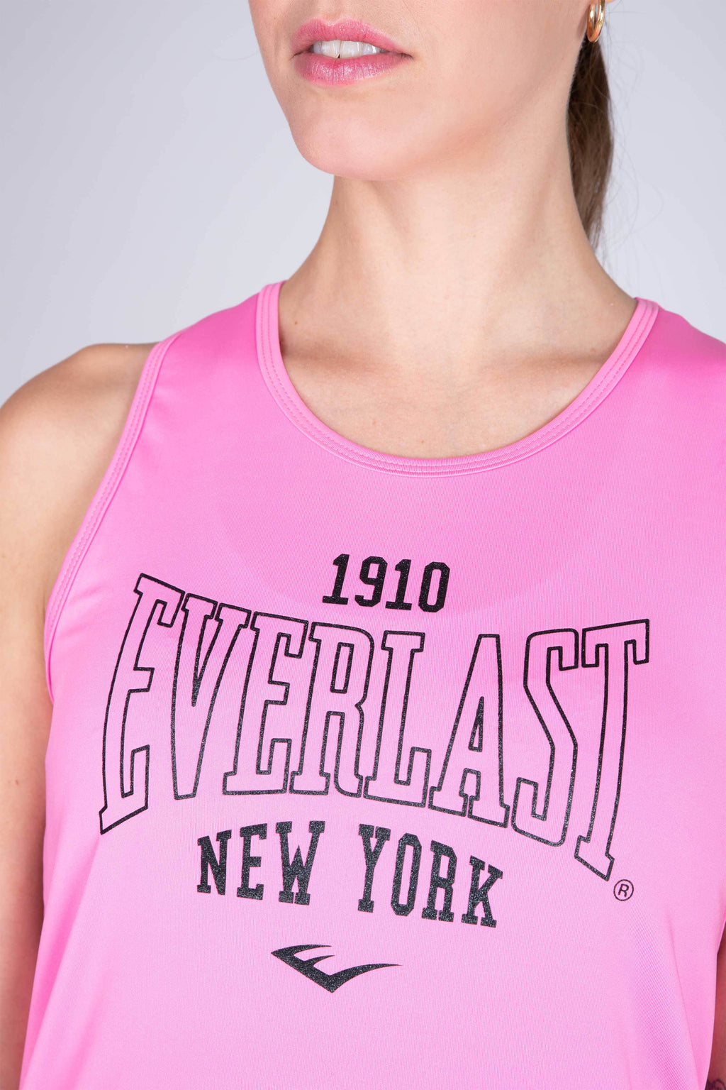 Polera Sin Manga Look Rosado Everlast